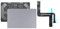 ICTION New Touchpad Trackpad For Macbook Air 13'' A2179 Trackpad with Flex Cable 2020 Year Space Gray Color