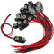 GTIWUNG 20 Pezzi Connettore a Clip per Batteria da 9V, Attacco Pila 9V, supporto Connettore Clip per Batteria 9V, Tipo I
