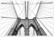 Brooklyn Bridge Poster 150 x 100 cm Schwarz-Weiß Schwarz-Weiß Fotografie Wanddeko