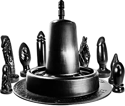Easy Squat mit Adapter für Dildos - Vac-U-Lock Hung System Fucktools Hunglock Compatible - schwarz