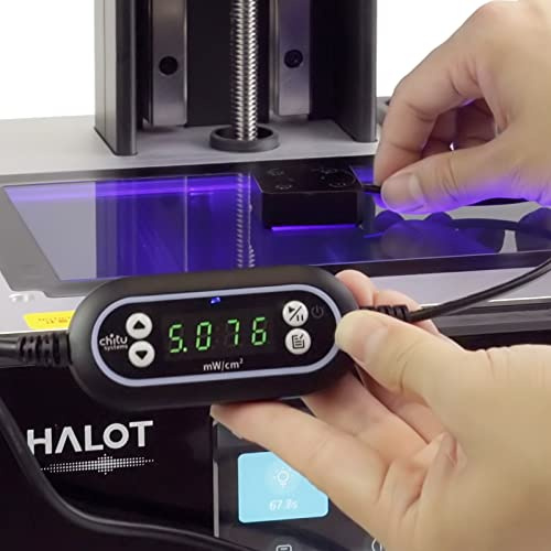 Chitu Systeme Digitales UV-Lichtmessgerät für 405nm Standard Photopolymer LCD/DLP/SLA Harz 3D-Drucker