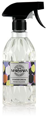 MARMARA Raumspray POWDER DREAM 500 ml – Frisch Blumiger Lufterfrischer - Raumduft spray - duftspray - textil spray - geruchsentferner Wohnung - textilerfrischer - ohne Treibgas -Room Cologne