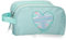 Pepe Jeans Nerea Kulturbeutel Zwei Fächer Anpassbar Blau 26x16x12 cm Polyester
