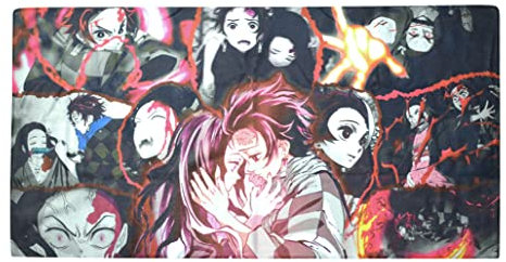 Loyebohu Anime Characters Kisatsutai Handtuch Tanjirou Handtuch Nezuko Handtuch (I)