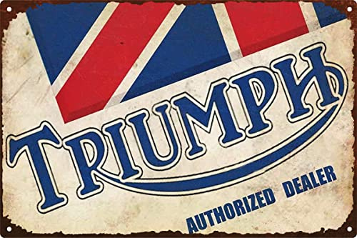 Blechschild Lustiges Wandposter Metall Metall Schilder Für Bar Wohnzimmer Cafe Triumph 30x40cm