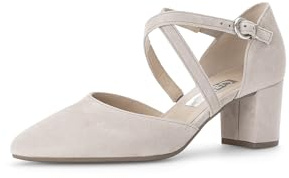 Gabor Damen Riemchen Pumps, Frauen Absatzschuhe,Heels,hochhackige Schuhe,stoeckelschuhe,Ausgehschuhe,Abendschuhe,Court Shoes,Rouge,40.5 EU / 7 UK