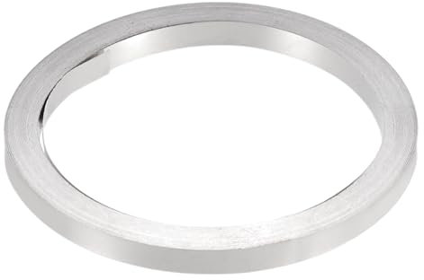 A ABSOPRO Car Nickel Strip 99.6% Nickel 0.1x5mm 32.8ft Nickle Tabs for 18650 Soldering Tab for High Capacity Lithium Li-Po Battery NiMh NiCd Battery Pack and Spot Welding Silver Tone