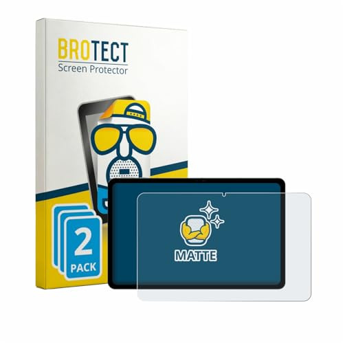 BROTECT Schutzfolie für Peaq PET 10980-F628E | 2 Stück Entspiegelnder Displayschutz Made in Germany Matte Displayschutz-Folie Anti-Reflex Anti-Fingerprint Einfache Montage