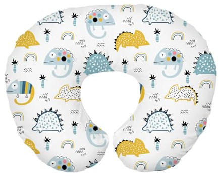 amangul Baby-Stillkissenbezug, abnehmbar, atmungsaktiv, Stillkissen, Kissenbezug