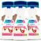 3x Carpet Cleaner Brush 650Ml with 2-in-1 Brush Powerful Oxi Formula for Deep Cleaning & Odor Removal