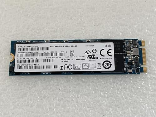 Pour disque SSD Sandisk H P 926270-001 X400 m.2 2280 128 Go SD8SN8U-128G
