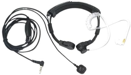 NBCNZCTSAS Cuffie for Controllo della Gola Adatte for Radio bidirezionale Xiaomi Serie 1S Cuffie for Tubo dell'Aria Regolabile Retrattile