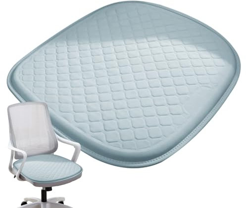 Générique Gel Seat Cushion, Cooling Chair Pad, 49/48/3 inches, Breathable Gels Mat, Comfortable Support Cushions, Pressure Pads for Home, Workplace, Wheelchair, Car, Gaming Setup