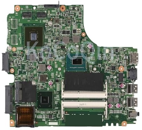 EYJOUTXGG for Scheda Madre for Notebook 2421 3421 5421 12204-1 CPU i3 i5 i7 con GPU 0R20C0 0PN2G1 Test della Scheda Madre del Laptop(I5 CPU with GPU)