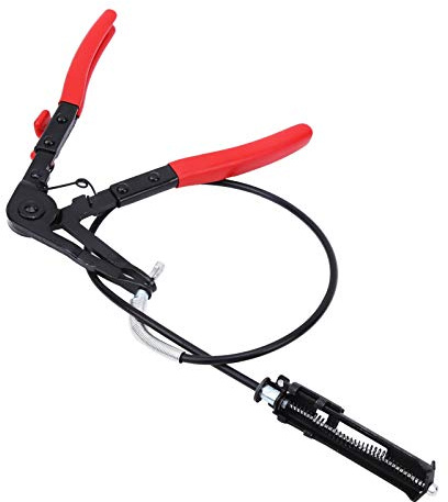 Itonash Tube Harness Pliers, Bendable Throat Clamp Pincers with Carbon Steel Material for Cables, Compact Cutter Heads and Tools