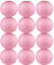 Tmade 12 PCS 10 Pink Paper Lanterns for Birthday Baby Shower Wedding Party Garden Home Decoration
