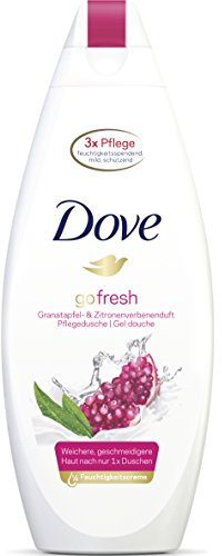 Dove Cuidado ducha Go Fresh Granada y de limón verbenen Aroma, gel de ducha, 6 pack (6 x 250 ml)