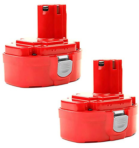 2x CELLONIC Battery Replacement for Makita 8391D, 6347D, 8444D, 6390D, 8443D, ML180, 4334D 1822, 1833, 1834, 1835 Cordless Power Tools - 18V NiMH 3Ah