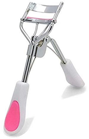 Bigodino per ciglia da donna con piegaciglia a molla con piega in silicone Strumento per arricciare le ciglia di TheBigThumb, Bianco