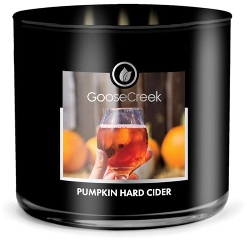 Goose Creek Candle® Pumpkin Hard Cider 3-Docht-Kerze 411g