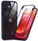 Phoneaura für iPhone 12 Mini 360 Grad Schutzhülle für iPhone 12 Mini Handyhülle; iPhone 12 Mini Hülle mit Folie und iPhone 12 Mini Schutzglas (VORNE+HINTEN)