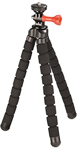 Hama 4558 Treppiedi Flex 2 In 1 Per Fotocamera E Gopro, 26 cm