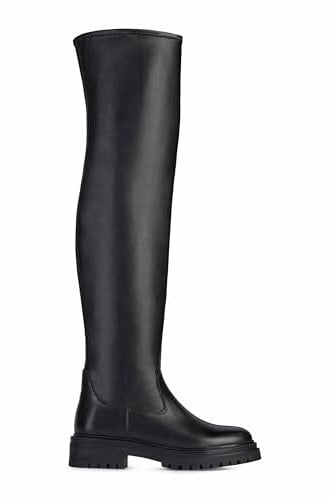 Geox D Iridea H, Stivali Donna, Nero (Black), 36 EU