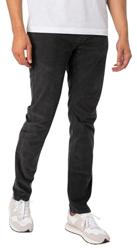 Lois Jeans Men's Sierra Corduroy Jeans, Charcoal, 31W x 32L