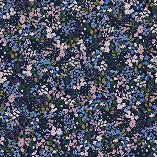 Graham & Brown Joules Gilmorton Ditsy Garden Greens Wallpaper | Easy Paste The Wall Application | Green Floral Design | Eco Friendly
