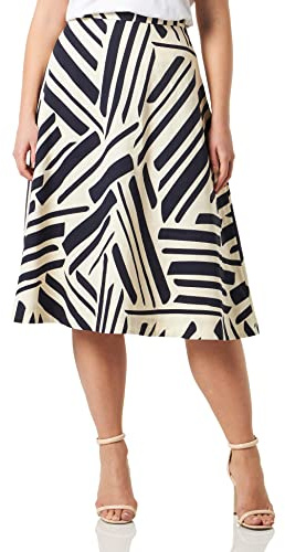 Damen Rock - Fashion - Midi Rock - Tellerrock - 100% Baumwolle