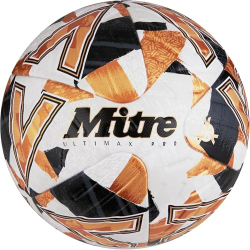 Mitre Ultimax Pro Football | Hyperseal Construction | Professional Ball