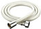 JIMNOO PVC-Dusche Duschschlauch Warmwasserbereiter Gummi Kunststoff Wasserleitung Regenduschkopf Duschrohr 1,5 m - 10 m (Color : Milky, Size : 2M)