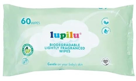 12x Lupilu Lightly Fragranced Wipes 60 Pack