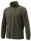 STEIGER Half Zip Fleece Pullover mit hohem Troyer Kragen Jagdpullover Thermopullover Braun (3XL)
