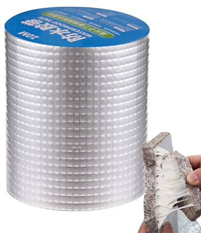 Aznever Dampfsperrband, Klempnerband für Lecks | Starkes, wasserfestes Klebeband | Temperaturbeständiges Flexband, selbstklebendes Dichtungs-Dachdichtmittel für Wohnmob -Fenster, Glasdach