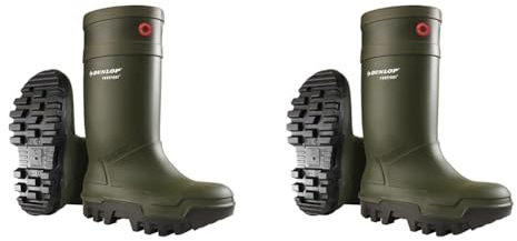 DUNLOP PUROFORT THERMO+ SAFETY GRN 08 (Pack of 2)