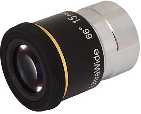 1,25-Zoll-Teleskopokular, Hervorragender Bildkontrast. FMC-Grünfilm. 15-mm-Ultraweitwinkelokular. Optisches Glas Zur Beobachtung von Himmelsobjekten
