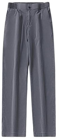 Jogging Bottoms Men's Sweat Pants Men Breathable Wide Trousers Elastic Waist Sports Trousers Plain Relaxing Trousers Track Pants Fashion Trousers for Men Jogging Trousers, gray, XXL