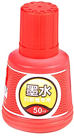 GAOSHA Tinte 1 Nachfülltinte Flasche für Büro Whiteboard Marker für löschbare Whiteboard Marker Stift blau schwarz