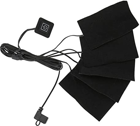 USB-Heizelement, Verstellbares USB-Heizkissen für Nacken, Rücken, Bauch und Lendenwirbelsäule, Schwarz