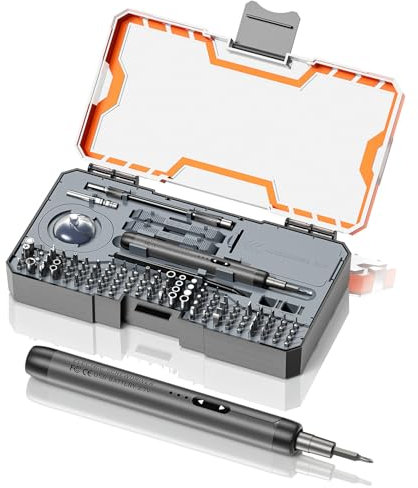 TOPCHANCES Elektrischer Schraubendreher Set - Multifunktions-Schraubendreher-Set, Werkzeugset für die Reparatur von Laptops, Switch, PS4, Xbox, MacBook, iPhone, Türklingel, Uhr, Brille usw. und mehr
