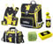 Pokémon Schulranzen Set mit Dose, Flasche und Sporttasche für die 1. Klasse - Ergonomisch, Kompakt, 990 Gr. Leicht, 18 L Volumen, wasserdichter Boden - Schultasche mit Pikachu Motiv - Einschulungs-Set