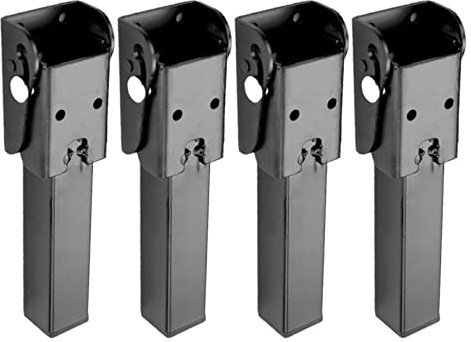 SFNIOKFG Möbelbeine aus Eisen, Möbelfüße aus Metall, klappbare Tischfüße, Tischgestell, Tischbeine für Esstisch, Bürotisch, Stehtisch, Schreibtisch, 4 Stück (200 mm)