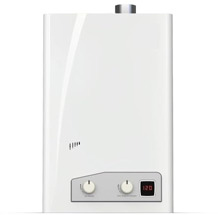 Chauffe-eau instantané, Chauffe-eau Sans Réservoir Propane Liquide D'intérieur, 4.0 GPM, Chauffage Électrique Instantané Gaz, Gros Appareils Électroménagers For La Maison(Liquid Propane)