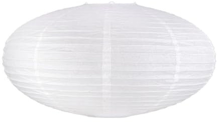 RANJIMA Papier Lampenschirm, 45cm Kreativpapier Lampenschirm, Folding Pendelleuchte Kunst Dekor, Papier Deckenlampenabdeckung für Wohnzimmer, Schlafzimmer, Hochzeit & Geschenkdeko