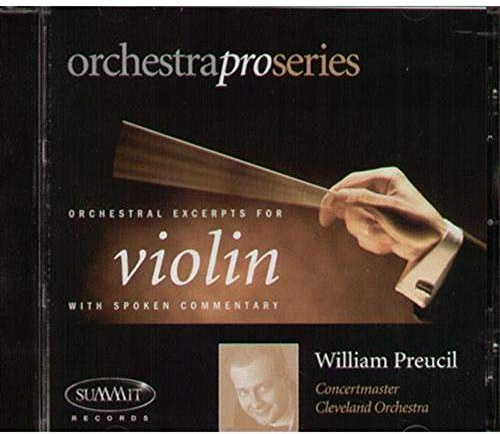 William Preucil - Orchestrapro: Violin