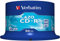 Verbatim CD-R AZO Crystal 700 MB, 50er Pack Spindel, CD Rohlinge, 52-fache Brenngeschwindigkeit mit langer Lebensdauer, leere CDs, Audio CD Rohling, für Fotos & Videos & Dokumente
