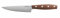 Fiskars Gemüsemesser, Gesamtlänge: 24 cm, Qualitätsstahl/Holz, Braun, Norr, 1016477