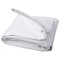 WOLTU Bâche de Protection en PE Imperméable et Résistante, Housse de Protection Étanche pour Bois, avec Œillets Muiti-Usage 280g/m², Blanc, 4x5m