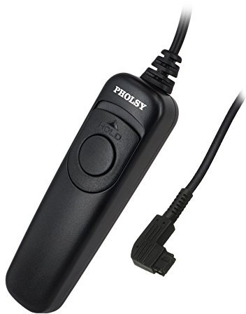 PHOLSY S6 Kabel Fernauslöser/Kamera Fernauslöser/Kabel Auslöser für Sony a77M2, a99M2, a99, a77, a67, a65, a57, a55, a37, a900, a850, a700, a580, a560, a550, a500, a450, a300, a200, a100